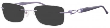 Ferucci Titanium FE712 sunglasses in Lilac