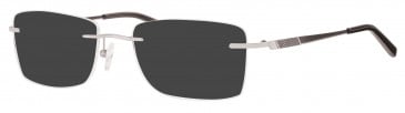 Ferucci Titanium FE713 sunglasses in Silver