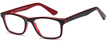 SFE-10303 kids glasses in Black/Red