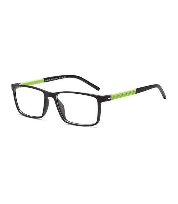 SFE-10305 kids glasses in Black/Green
