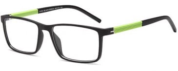 SFE-10305 kids glasses in Black/Green