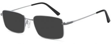 Sakuru SAK1006T sunglasses in Silver