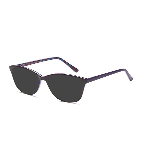 SFE-10355 sunglasses in Black/Purple