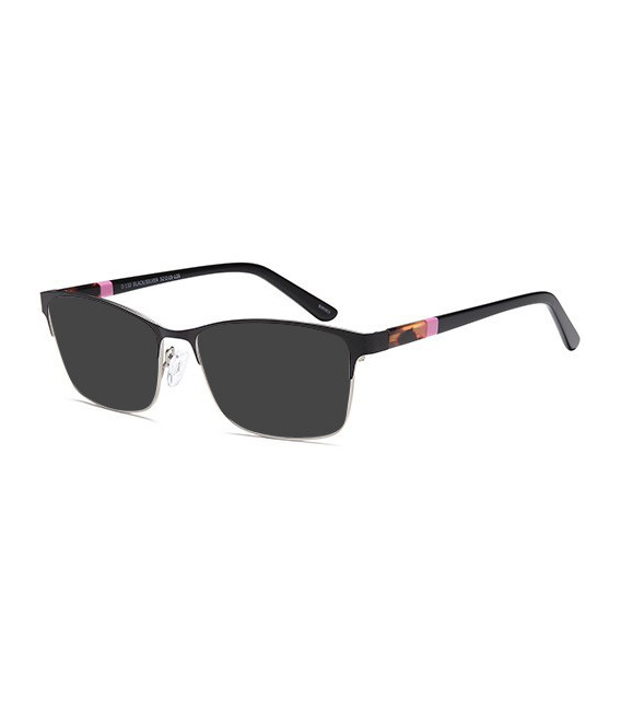 SFE-10397 sunglasses in Black/Silver