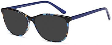 SFE-10373 sunglasses in Blue Mottle