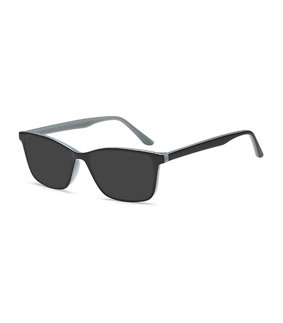 SFE-10469 sunglasses in Black/Blue