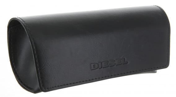 Diesel Large Soft Glasses Case in Black
