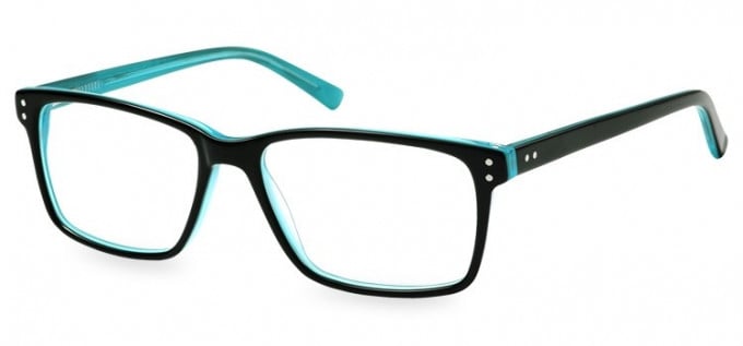 SFE-8145 in Black/clear turquoise