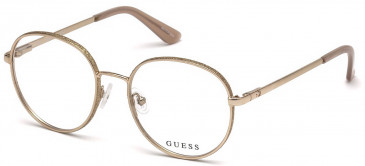 Guess GU2669 glasses in Shiny Rose Gold