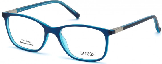 Guess GU3004 glasses in Matte Blue