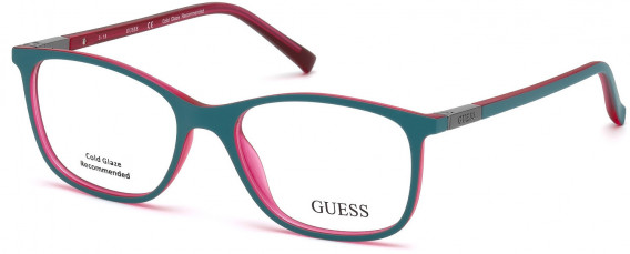 Guess GU3004 glasses in Matte Turquoise