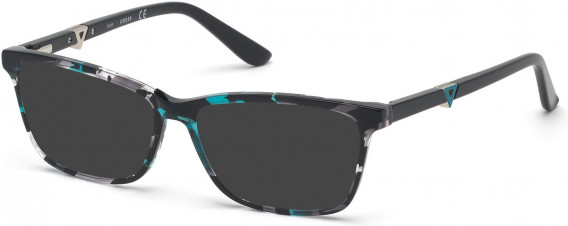 Guess GU2731 sunglasses in Turquoise/Other