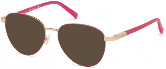 Guess GU3037 sunglasses in Shiny Pink