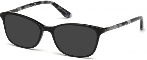 Guess GU2658-52 sunglasses in Shiny Black