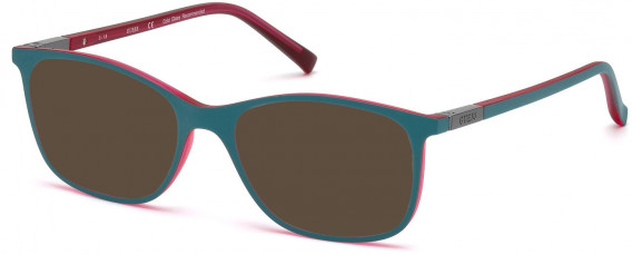 Guess GU3004 sunglasses in Matte Turquoise