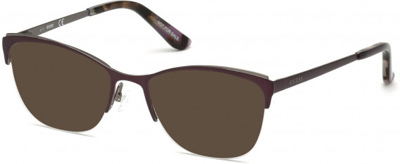 Guess GU2642-50-50 sunglasses in Matte Violet