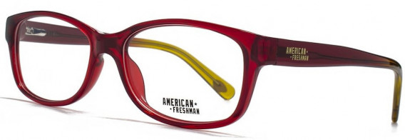 American Freshman AMFO004 Glasses in Crystal Red