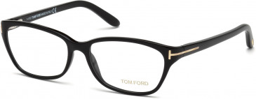 TOM FORD FT5142 glasses in Shiny Black