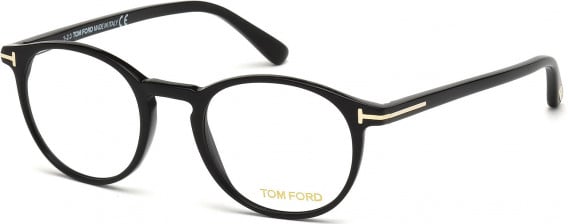 TOM FORD FT5294-48 glasses in Shiny Black