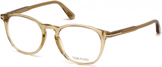 TOM FORD FT5401-51 glasses in Shiny Light Brown
