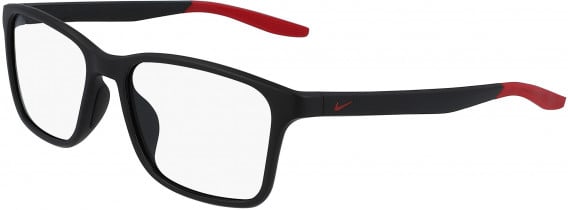 Nike 7117 glasses in Matte Black/Gym Red