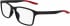 Nike 7117 glasses in Matte Black/Gym Red