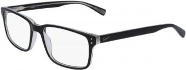 Nike 7240-53 glasses in Black/Clear