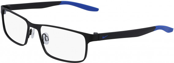 Nike 8131-55 glasses in Satin Black/Racer Blue