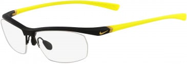Nike 7070/3 glasses in Matte Black/Sonic Yellow