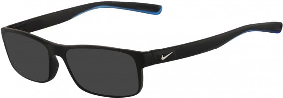 Nike 7090 sunglasses in Matte Black/Crystal Photo Blue