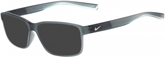 Nike 7092-55 sunglasses in Mt Crystal Dk Magnet Gry/Clear