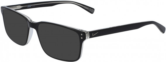 Nike 7240-53 sunglasses in Black/Clear