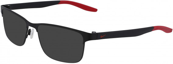 Nike 8130-56 sunglasses in Satin Black/Gym Red