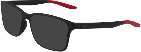 Nike 7117 sunglasses in Matte Black/Gym Red