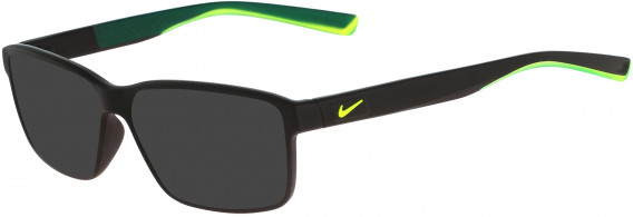 Nike 7092-57 sunglasses in Matte Black/Volt