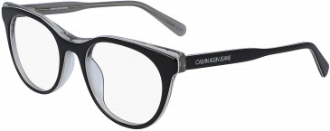 Calvin Klein Jeans CKJ19511 glasses in Black/Crystal Smoke