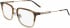 Calvin Klein CK19718F glasses in Brown Horn/Amber Gradient