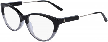 Calvin Klein CK19706 glasses in Black/Crystal Smoke Gradient