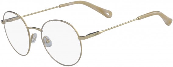 Chloé CE2136 glasses in Gold/Beige