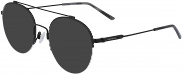 Calvin Klein CK19144F sunglasses in Satin Black