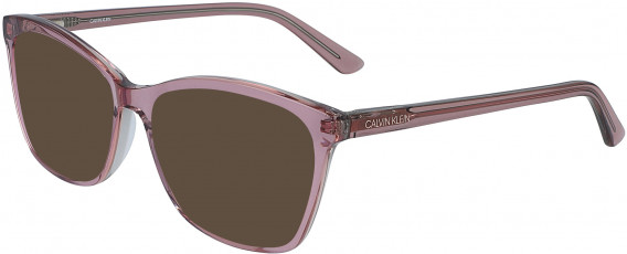 Calvin Klein CK19529 sunglasses in Crystal Mauve/Rose