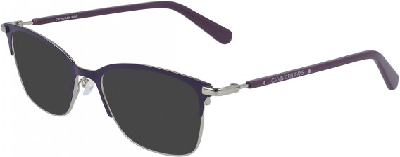 Calvin Klein Jeans CKJ19312 sunglasses in Satin Purple