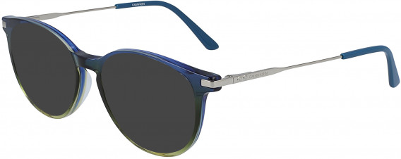 Calvin Klein CK19712 sunglasses in Crystal Blue/Green Gradient