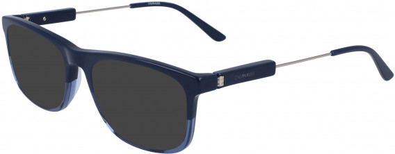 Calvin Klein CK19707 sunglasses in Navy/Crystal Blue Gradient