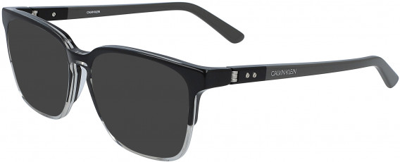 Calvin Klein CK19511 sunglasses in Crystal Smoke/Black