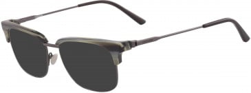 Calvin Klein CK18124 sunglasses in Charcoal Horn