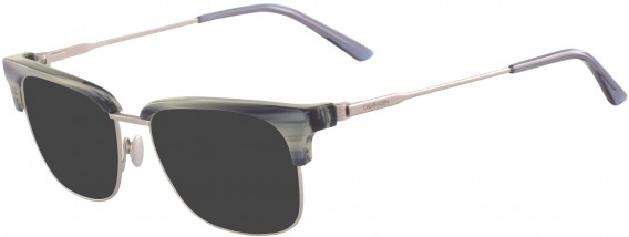 Calvin Klein CK18124 sunglasses in Slate Blue Horn