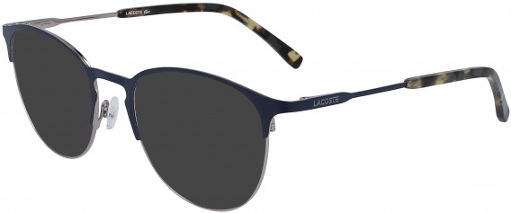 Lacoste L2251 sunglasses in Matte Blue