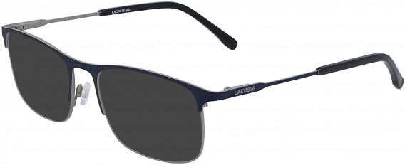 Lacoste L2252 sunglasses in Matte Blue/Grey