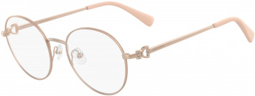 Longchamp LO2109 glasses in Rose Gold/Nude